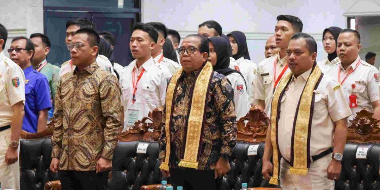 Pj. Gubernur Lampung Buka Musyawarah Provinsi VIII Purna Paskibraka Indonesia 2024