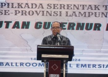 Pj. Gubernur Samsudin Buka Rakor Kesiapan Pilkada Serentak 2024 Se-Provinsi Lampung