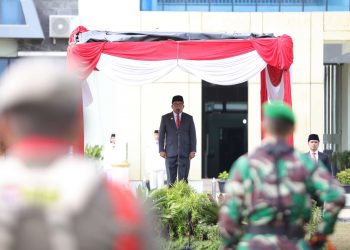 Pj. Gubernur Samsudin Jadi Inspektur Upacara Peringatan Hari Pahlawan ke-79 Tahun 2024