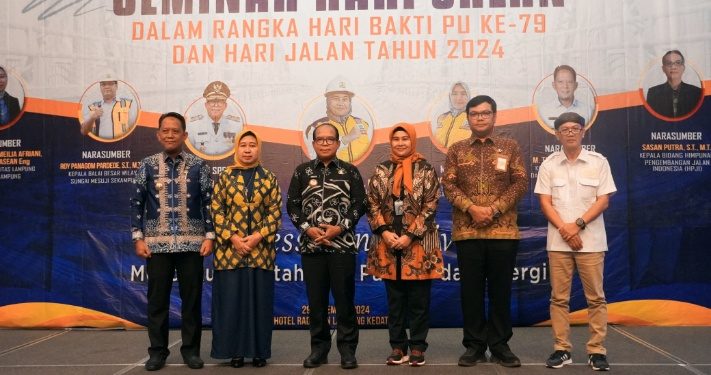 Pj. Gubernur Lampung Tekankan Pentingnya Konektivitas Infrastruktur Jalan