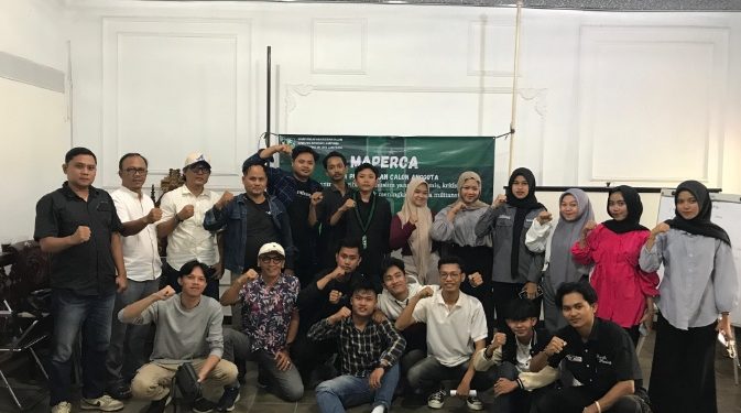Bentuk Kader Berintegritas,Komisariat Persiapan UTB Lampung Gelar Maperca