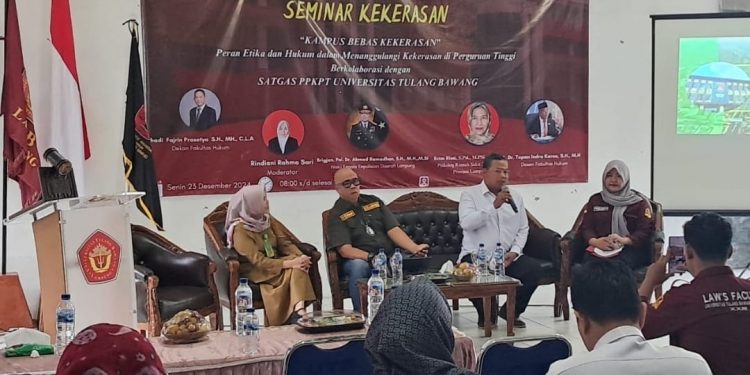 BEM UTB Lampung Gelar Seminar Kampus Bebas Kekerasan
