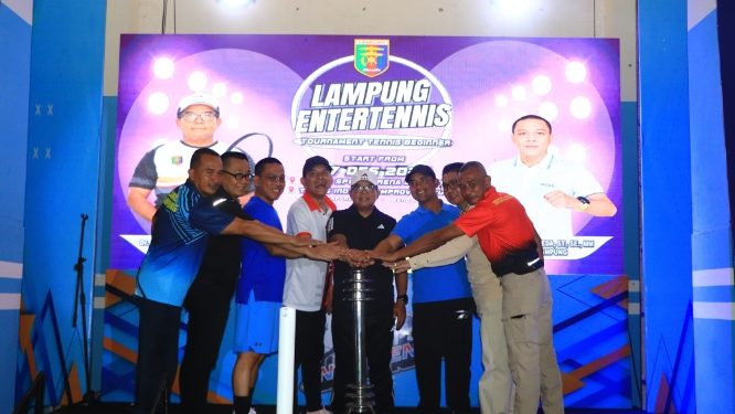 Buka Kegiatan Entertennis, PJ Gubernur : Olahraga Sarana Efektif Membangun Karakter dan Disiplin