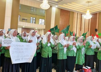 Ratusan Kader Fatayat NU Desak Polda Lampung Segera Ungkap Pelaku Pembunuhan Riyas Nuraini