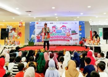 Ramaikan Indonesia Mendongeng, Jarwo Songha Kisahkan Perjuangan Anak Palestina