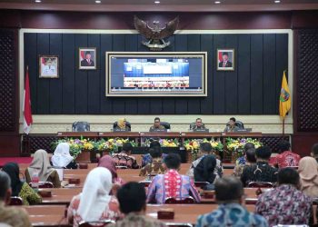 Pj. Sekdaprov Fredy Buka Workshop Penguatan Sistem Akuntabilitas Kinerja Pemerintah  Provinsi Lampung