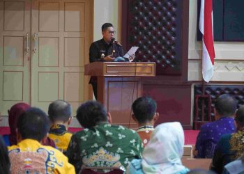 Pj. Sekdaprov Lampung Buka Rakor Tim Koordinasi Penanggulangan Kemisikinan