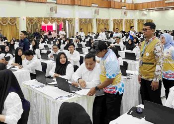 Pj. Gubernur Samsudin Tinjau Pelaksanaan Tes Seleksi Kompetensi PPPK