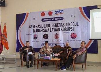 HIMA Administrasi Bisnis UTB Gelar Seminar Bertema Generasi Unggul Mahasiswa Lawan Korupsi