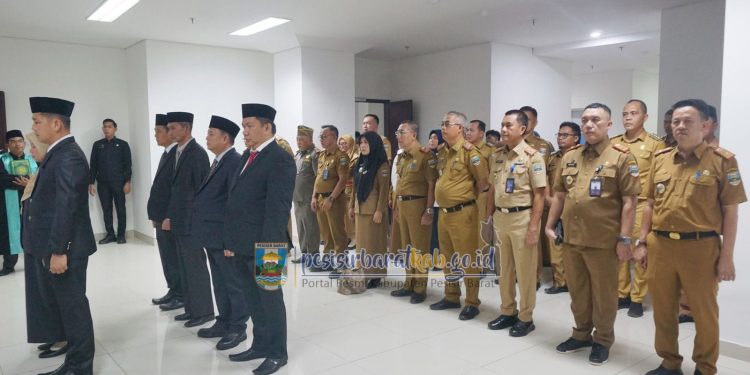6 Pejabat Pimpinan Tinggi Pratama Pesibar Dilantik