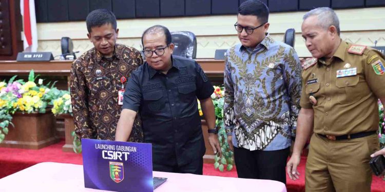 Tanggulangi Ancaman Cyber, Pj. Gubernur Samsudin Luncurkan Tim Respons Insiden Keamanan Komputer