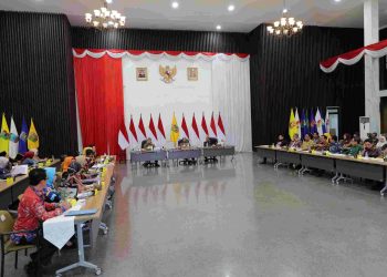 Pj. Gubernur Samsudin Ajak Seluruh OPD Perkuat Kolaborasi dengan Kementerian Kabinet Merah Putih