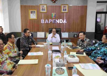 Pj. Gubernur Samsudin Pimpin Rapat Finalisasi Penerapan Opsen PKB dan Opsen BBNKB