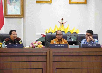 Penjabat Gubernur Lampung Gelar Rakor Pengawasan dan Ketahanan Pangan Tahun 2025