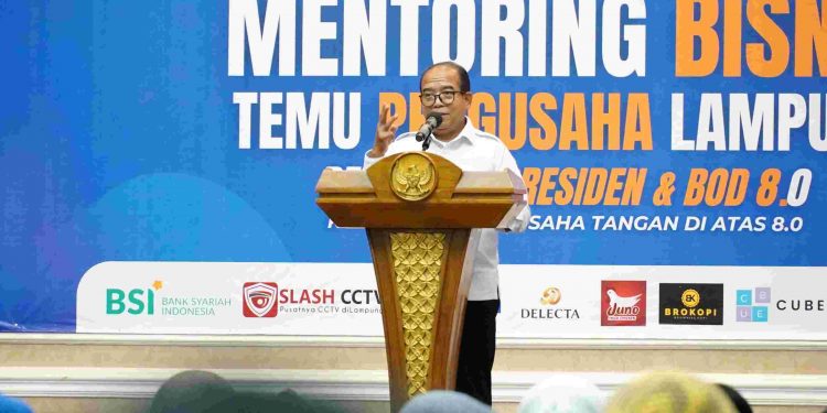 Pj. Gubernur Lampung Apresiasi Peran TDA dalam Meningkatkan UMKM Melalui Mentoring Bisnis