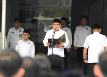 Pj Gubernur Samsudin Menjadi Pembina Upacara Peringatan Hari Amal Bhakti