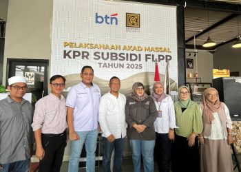 Akad Massal KPR Subsidi FLPP Tahun 2025 : Sinergi DPD Himperra Lampung dan Bank BTN