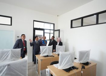 Rektor Unila Resmikan Gedung Baru FEB dengan Fasilitas Internasional 