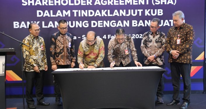 Pemprov Lampung Tanda Tangani Addendum Shareholder Agreement
