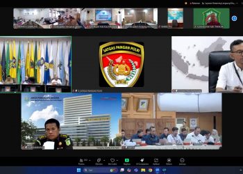 Pemprov Lampung Ikuti Rakor Pengendalian Inflasi Daerah Jelang Ramadan
