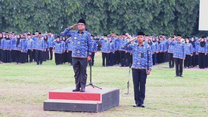 Pj. Gubernur Lampung Pamit, Ajak ASN Dukung Pemimpin Terpilih