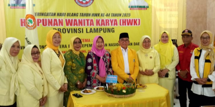 Peringati HUT ke-44, HWK Lampung Upayakan Kesetaraan Perempuan di Bidang Politik