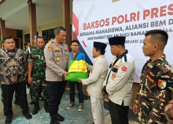 Sambut Bulan Suci Ramadhan, Polres Waykanan Bagikan 250 Paket Sembako