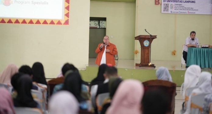 Unila Sosialisasi PMB di SMAN 2, Paparkan Jalur Masuk dan Info Beasiswa