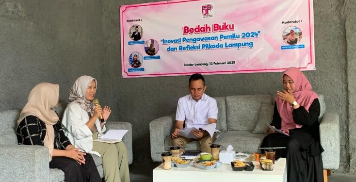 Bedah Buku “Inovasi Pengawasan Pemilu 2024″, FJPI Soroti Kasus Pilkada Lampung