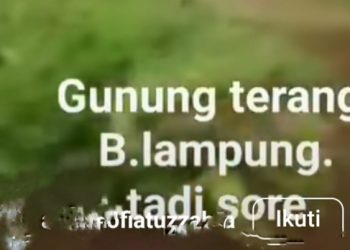 Hoax, Video Angin Puting Beliung Hancurkan Rumah Warga Di Gunung Terang Bandar Lampung