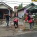 Dinas PU Kota Bandar Lampung Perbaiki Tembok Warga yang Jebol Akibat Banjir