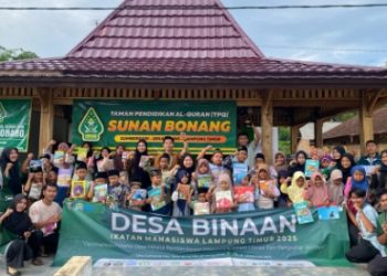 Ikam Lamtim Gelar Kegiatan Desa Literasi di Sumber Sari