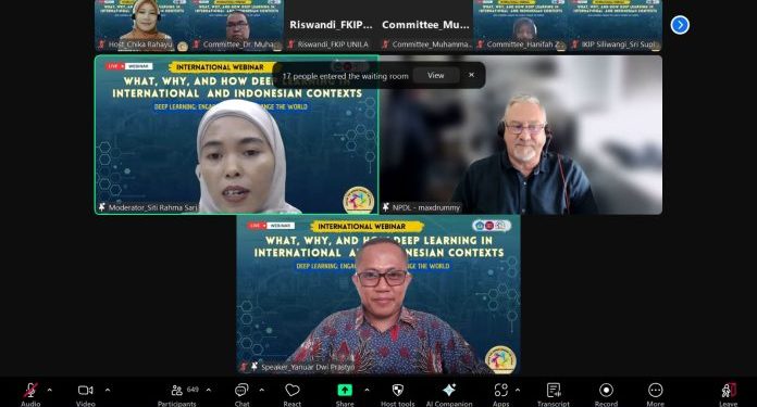 FKIP Unila Dalami Kurikulum Baru “Deep Learning” Bersama Guru dan Penggiat Pendidikan