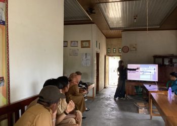 Mahasiswa KKN Unila Implementasikan Konsep Smart Village di Desa Gaya Baru Lima