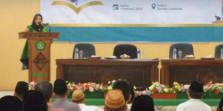 Walikota Eva Dwiana Buka Muskercab PCNU Kota Bandar Lampung