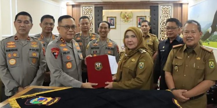 Pemkot Bandar Lampung Hibahkan Tanah 1 Hektar ke Polda Lampung