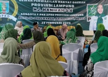 Reses Dewan, Muslimat NU Pesawaran Minta Pembinaan UMKM dan KWT