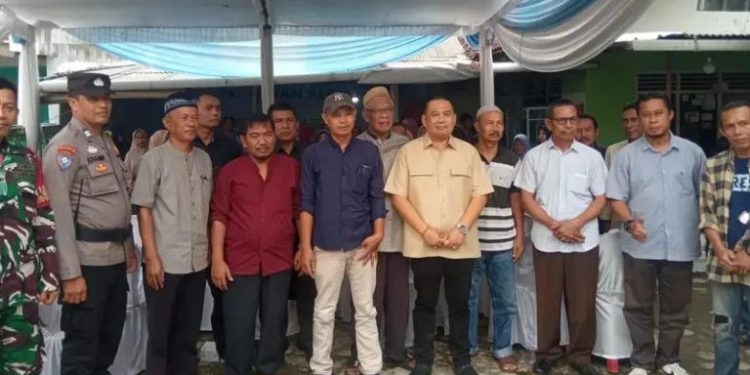 Politisi Gerindra Andika Wibawa Serap Aspirasi Masyarakat Tanjung Senang Soal Banjir