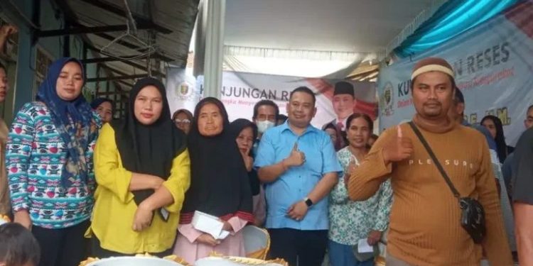 Anggota DPRD Lampung Andika Wibawa Tampung Keluhan Warga Sumberejo Kemiling
