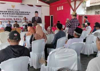 Anggota DPRD Lampung Solihin Sosialisasikan Pembinaan Ideologi Pancasila