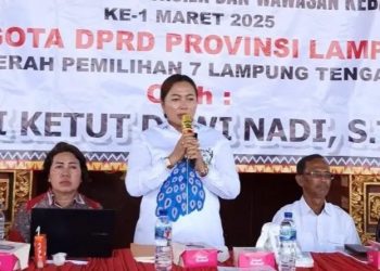 Politisi PDI-P Ni Ketut Dewi Nadi Tanamkan Nilai-nilai Pancasila ke Masyarakat Rama Dewa