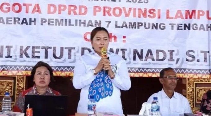 Politisi PDI-P Ni Ketut Dewi Nadi Tanamkan Nilai-nilai Pancasila ke Masyarakat Rama Dewa