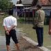 Anggota DPRD Lampung Yusnadi Sidak Pembangunan Jembatan Kali Bungur