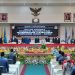Rapat Paripurna DPRD Lampung Mendengarkan Pidato  Gubernur Mirza Periode 2025-2030