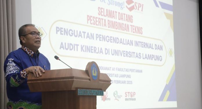 SPI Unila Gelar Bimtek untuk Peningkatan Tata Kelola