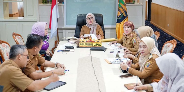 Wagub Jihan Pimpin Rakor Akselerasi Penuntasan Pengelolaan Sampah