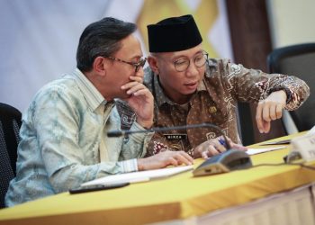 Gubernur Mirza Pimpin Rakor High Level Meeting TPID Bersama Kepala Perwakilan BI Provinsi Lampung