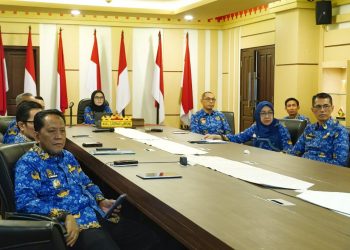 Pemprov Lampung Ikuti Rakor Penyelenggaraan Pemerintahan Daerah