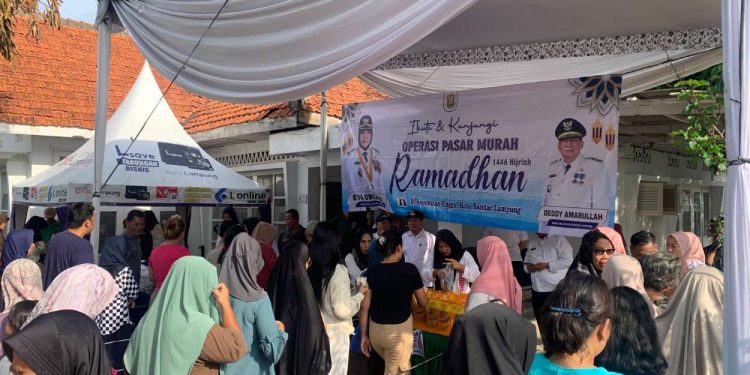 Pemkot Bandar Lampung Kembali Gelar Pasar Murah Serentak di 20 Kecamatan
