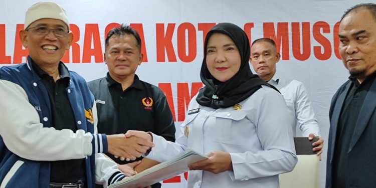 Aklamasi, Eva Dwiana Kembali Pimpin KONI Bandar Lampung Periode 2025 – 2029